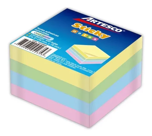 Notas Adhesivas 3X3 ARTESCO 500H
