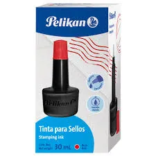 Tinta P/Sello Roja 30ml PELIKAN