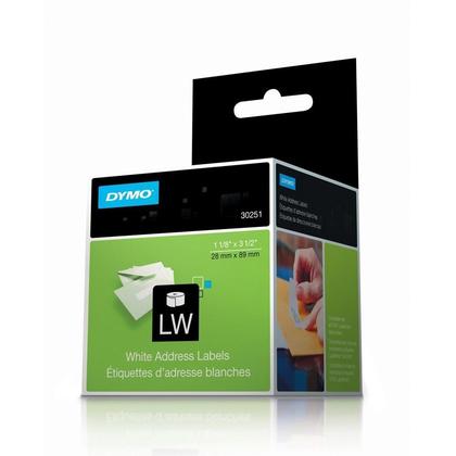 Label DYMO 1 1/8 x 3 1/2 (30251)