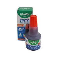 Tinta P/Sello Rojo 30ml POINTER