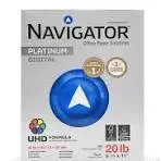 Remas de papel bond 8 ½ x 11 #20 Navigator