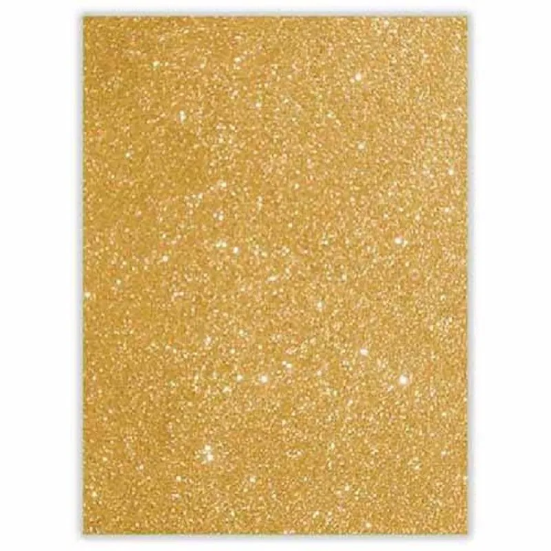 Foamy Escarchado Amarillo 8.5 x 11 FACELA