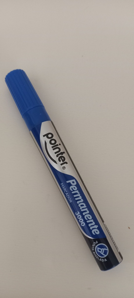 Marcador Permanente Azul (POINTER)
