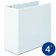 Carpeta 3 Arg. #4 Blanca NUSTAR