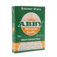Resma de Papel 8.5x11 ABBY