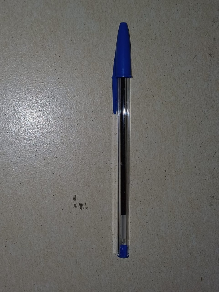 Bolígrafo Azul BIC Cristal DURA +