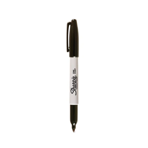 Marcador Permanente Negro SHARPIE