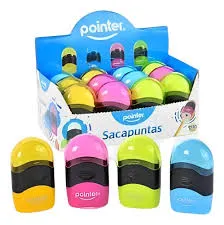 Sacapuntas Ovalado con Borra/Deposito (POINTER)