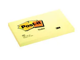 Post-It 3x5 Amarillo (3M)
