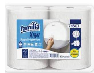Papel Higiénico Blanco 71607 / 71610 FAMILIA